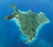Guana Island from above - Click to enlarge